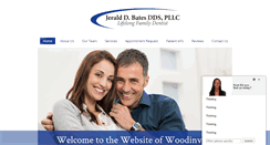 Desktop Screenshot of jeraldbatesdds.com